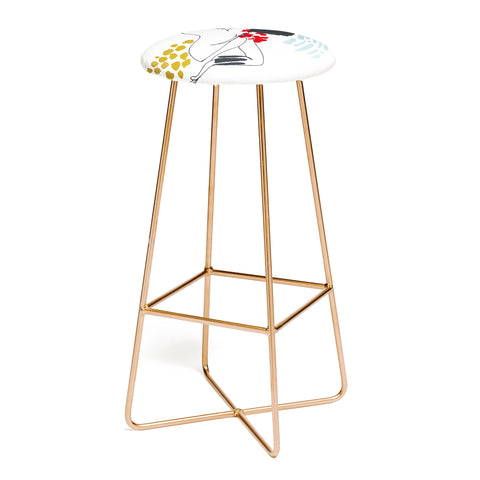 Marta Barragan Camarasa Glamorous lady Bar Stool