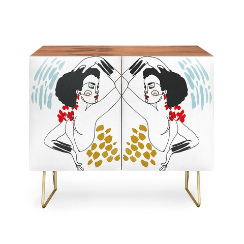 Marta Barragan Camarasa Glamorous lady Credenza