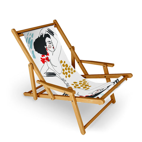 Marta Barragan Camarasa Glamorous lady Sling Chair