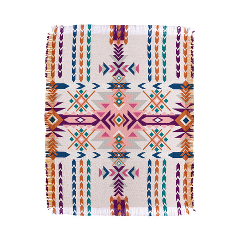 Marta Barragan Camarasa Global Nomadic 01 Throw Blanket