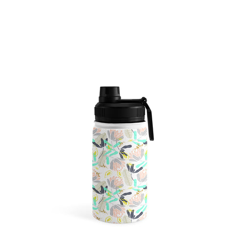 Marta Barragan Camarasa Gold Hummingbirds in Nature Water Bottle
