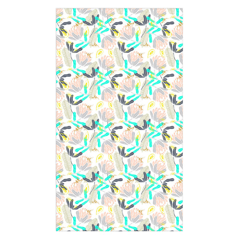 Marta Barragan Camarasa Gold Hummingbirds in Nature Tablecloth