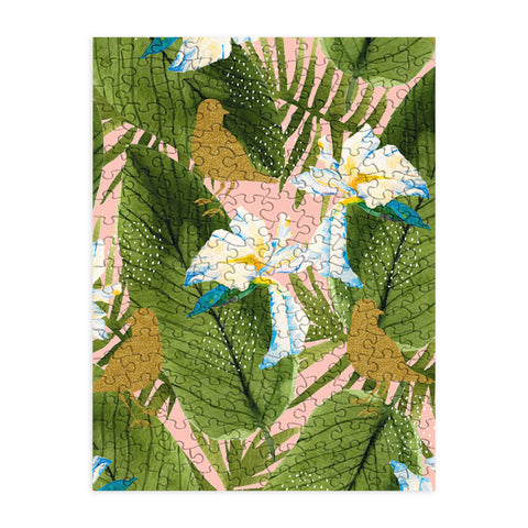 Marta Barragan Camarasa Golden birds in the rainforest Puzzle