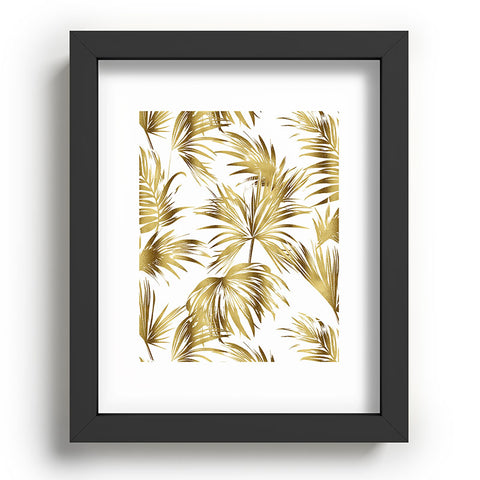 Marta Barragan Camarasa Golden palms Recessed Framing Rectangle