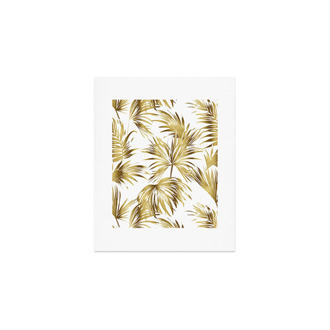 Marta Barragan Camarasa Golden palms Art Print