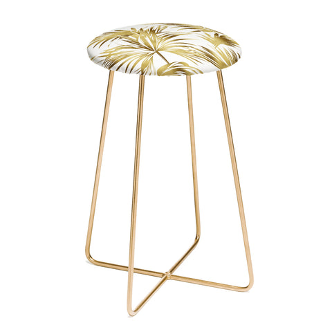 Marta Barragan Camarasa Golden palms Counter Stool