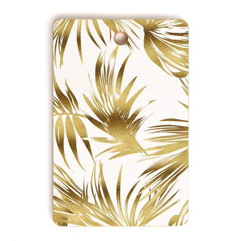 Marta Barragan Camarasa Golden palms Cutting Board Rectangle