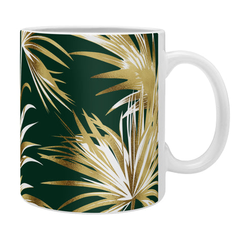 Marta Barragan Camarasa Golden palms II Coffee Mug