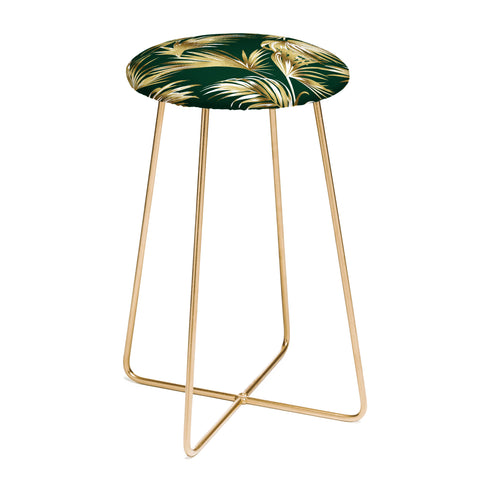 Marta Barragan Camarasa Golden palms II Counter Stool