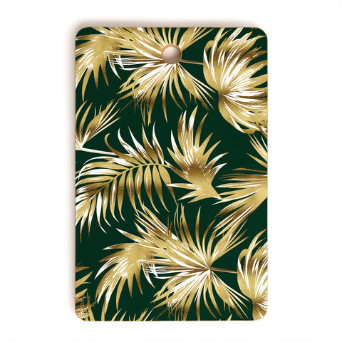 Marta Barragan Camarasa Golden palms II Cutting Board Rectangle