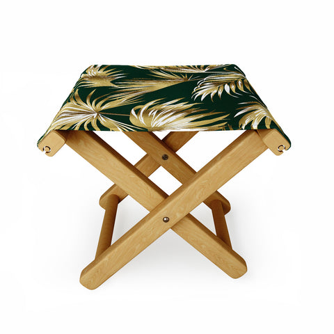 Marta Barragan Camarasa Golden palms II Folding Stool