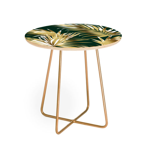 Marta Barragan Camarasa Golden palms II Round Side Table
