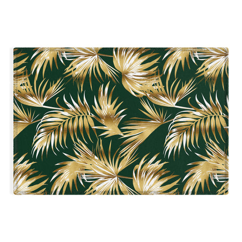 Marta Barragan Camarasa Golden palms II Outdoor Rug