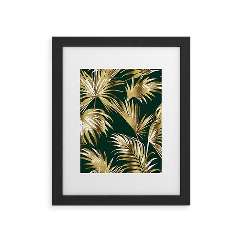 Marta Barragan Camarasa Golden palms II Framed Art Print