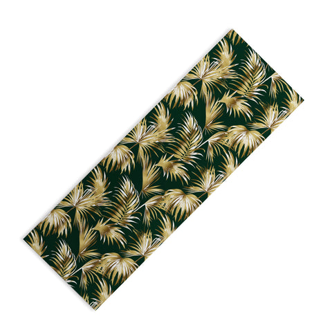 Marta Barragan Camarasa Golden palms II Yoga Mat