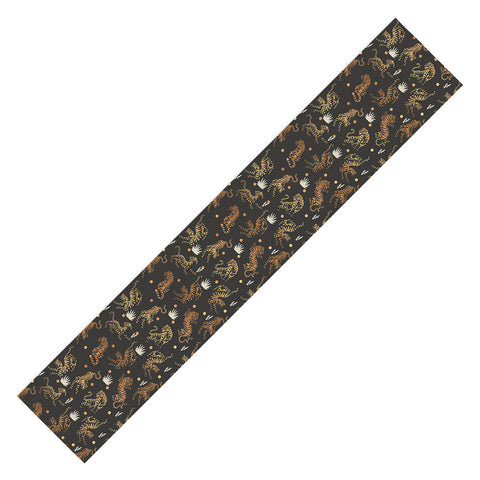 Marta Barragan Camarasa Golden tigers Table Runner