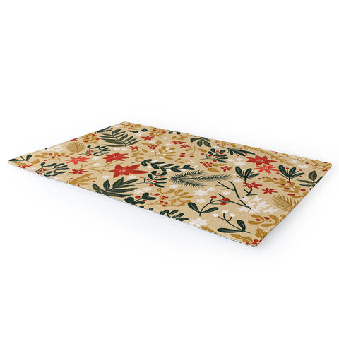 Marta Barragan Camarasa Happy holidays nature Area Rug