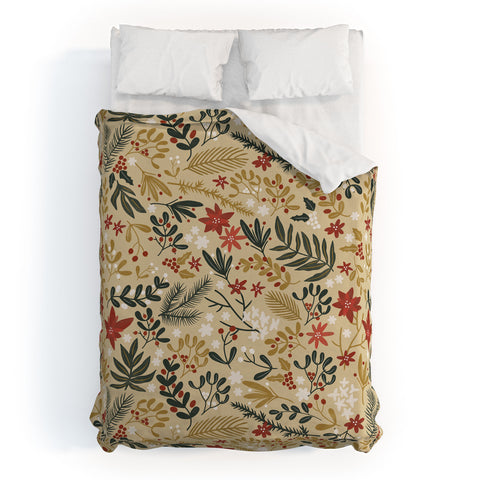 Marta Barragan Camarasa Happy holidays nature Duvet Cover