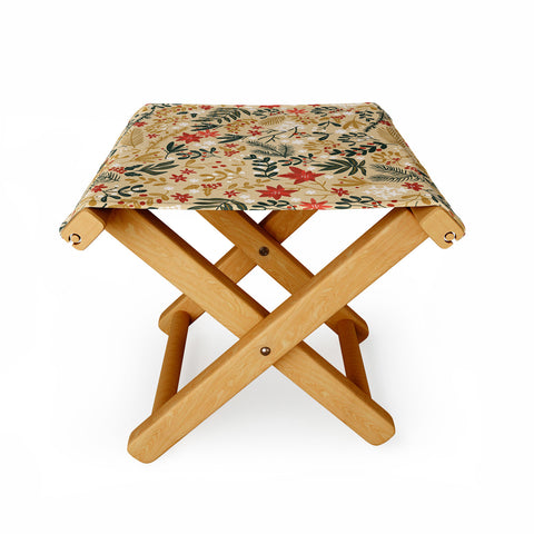 Marta Barragan Camarasa Happy holidays nature Folding Stool