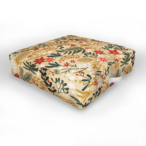 Marta Barragan Camarasa Happy holidays nature Outdoor Floor Cushion