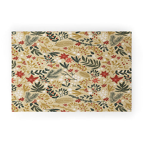 Marta Barragan Camarasa Happy holidays nature Welcome Mat