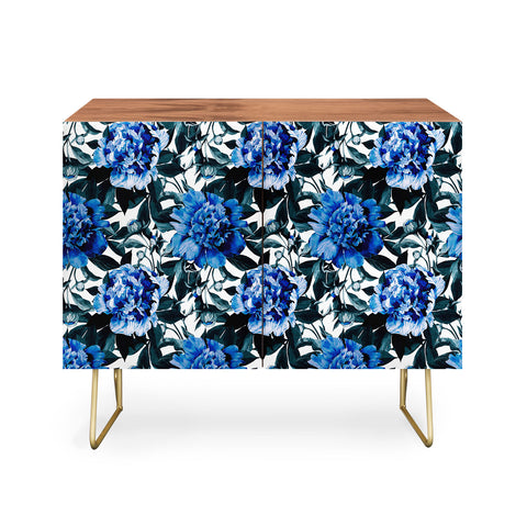 Marta Barragan Camarasa Indigo floral Credenza