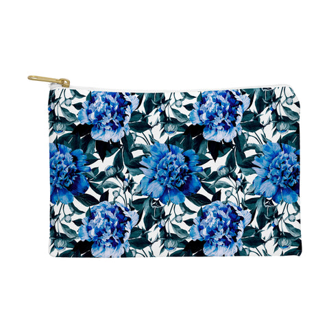Marta Barragan Camarasa Indigo floral Pouch