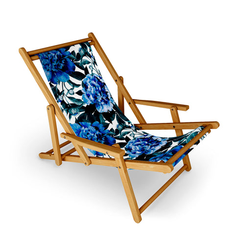 Marta Barragan Camarasa Indigo floral Sling Chair