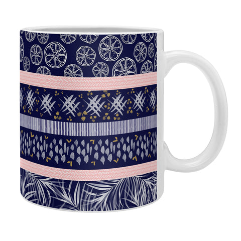 Marta Barragan Camarasa Indigo nature and fruits Coffee Mug