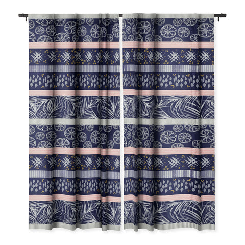 Marta Barragan Camarasa Indigo nature and fruits Blackout Non Repeat