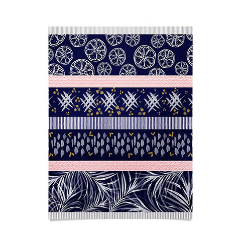 Marta Barragan Camarasa Indigo nature and fruits Poster