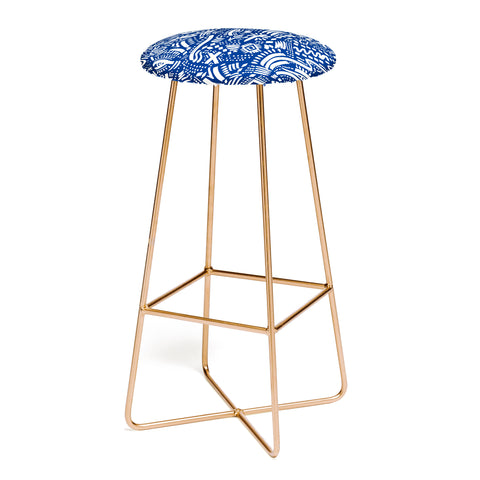 Marta Barragan Camarasa Indigo tribe nomadic Bar Stool