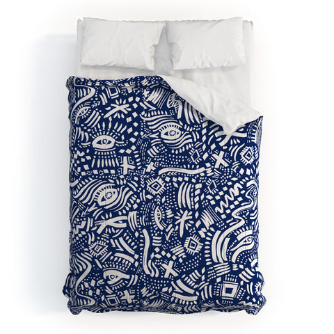 Marta Barragan Camarasa Indigo tribe nomadic Comforter