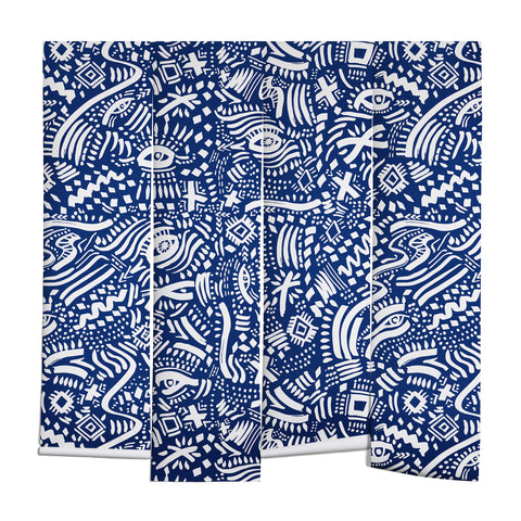 Marta Barragan Camarasa Indigo tribe nomadic Wall Mural