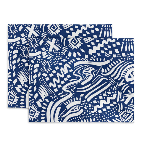 Marta Barragan Camarasa Indigo tribe nomadic Placemat