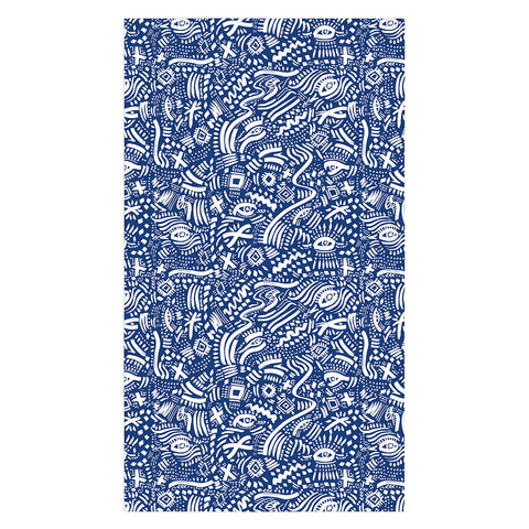 Marta Barragan Camarasa Indigo tribe nomadic Tablecloth