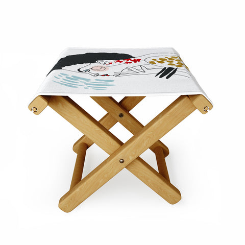Marta Barragan Camarasa Inspiring woman Folding Stool