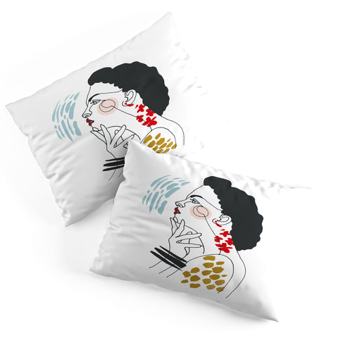 Marta Barragan Camarasa Inspiring woman Pillow Shams