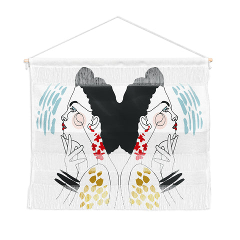 Marta Barragan Camarasa Inspiring woman Wall Hanging Landscape