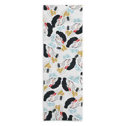 Marta Barragan Camarasa Inspiring woman Yoga Towel