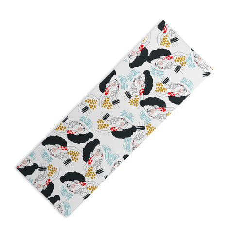 Marta Barragan Camarasa Inspiring woman Yoga Mat