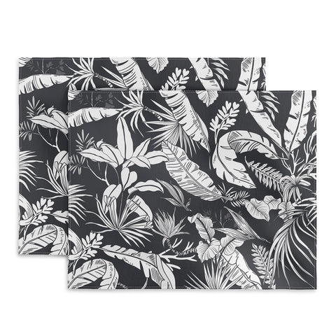 Marta Barragan Camarasa Jungle BW Placemat