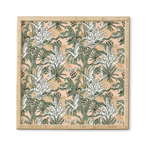 Marta Barragan Camarasa Jungle drawing Framed Wall Art