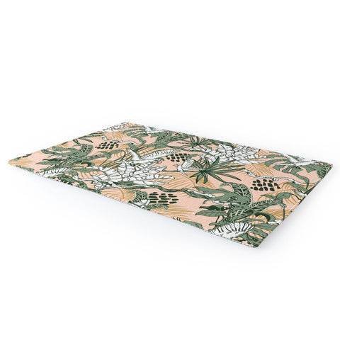 Marta Barragan Camarasa Jungle drawing Area Rug