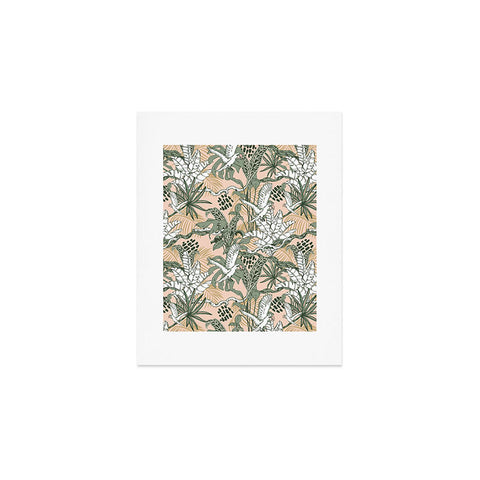 Marta Barragan Camarasa Jungle drawing Art Print