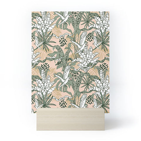 Marta Barragan Camarasa Jungle drawing Mini Art Print
