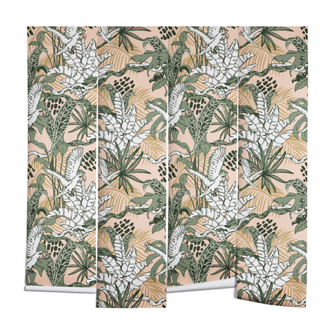 Marta Barragan Camarasa Jungle drawing Wall Mural