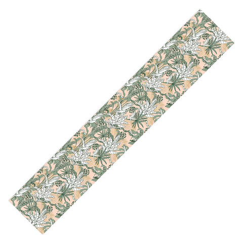 Marta Barragan Camarasa Jungle drawing Table Runner