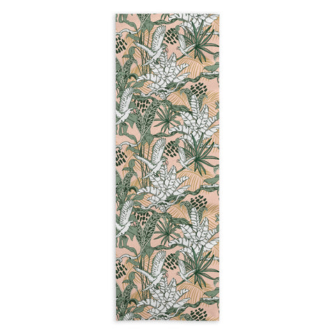 Marta Barragan Camarasa Jungle drawing Yoga Towel