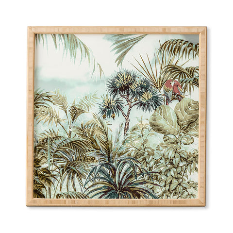 Marta Barragan Camarasa Jungle landscape Framed Wall Art